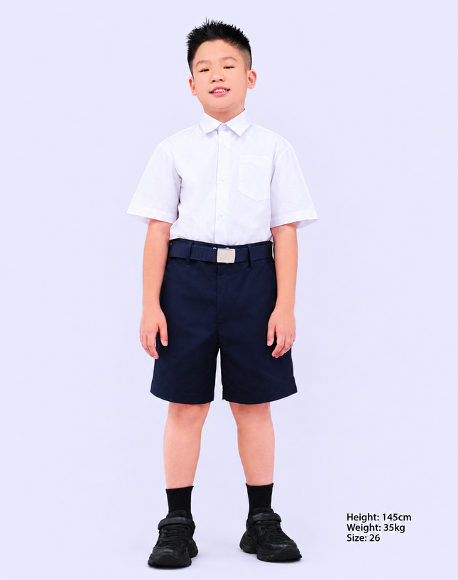 Garter Short Pant - Dark Blue