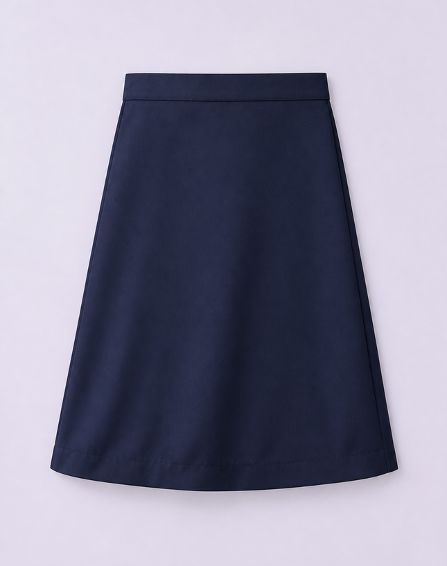 Dark Blue Garter School Short Skirt