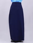 Dark Blue Garter School Long Skirt