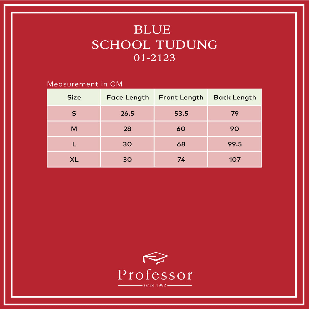 Blue School Tudung