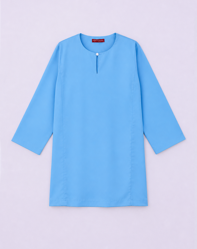 Light Blue School Baju Kurung