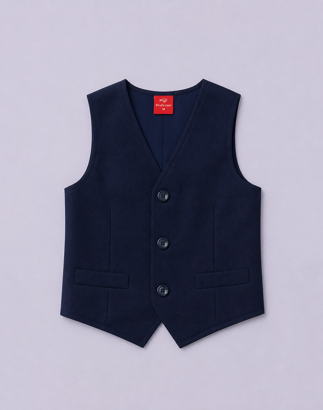 Dark Blue School Vest
