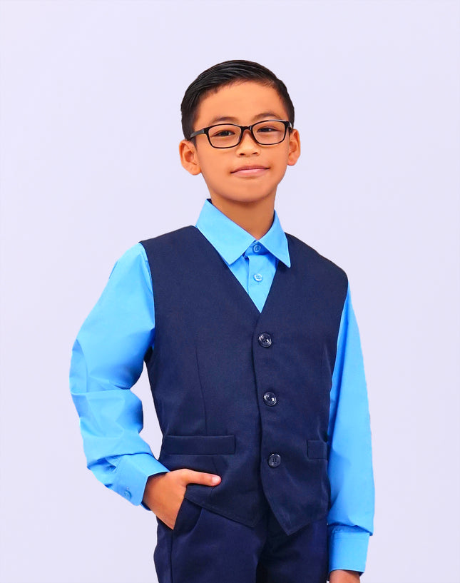 Dark Blue School Vest