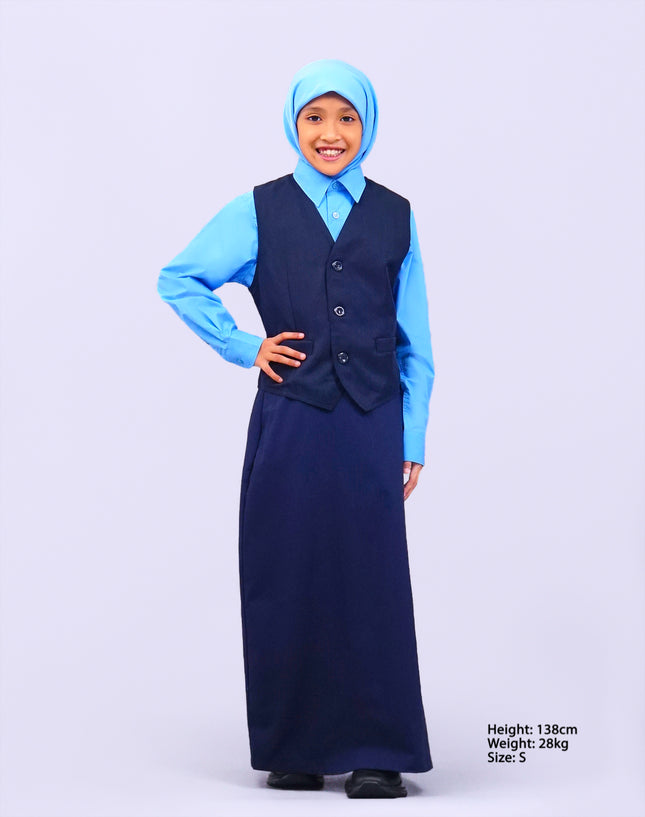 Dark Blue School Vest