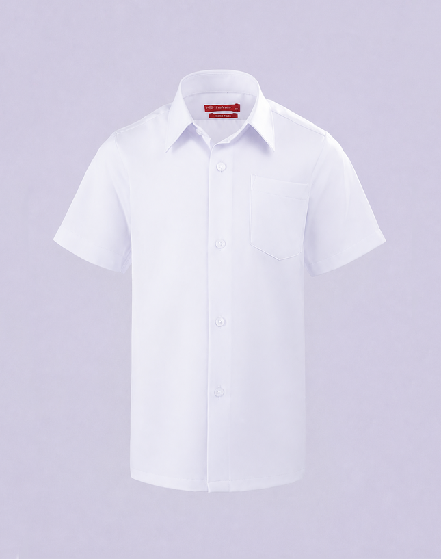 Easy Iron Short Sleeve School Shirt