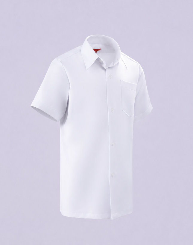 Easy Iron Short Sleeve School Shirt