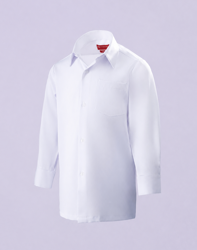 Easy Iron Long Sleeve School Shirt