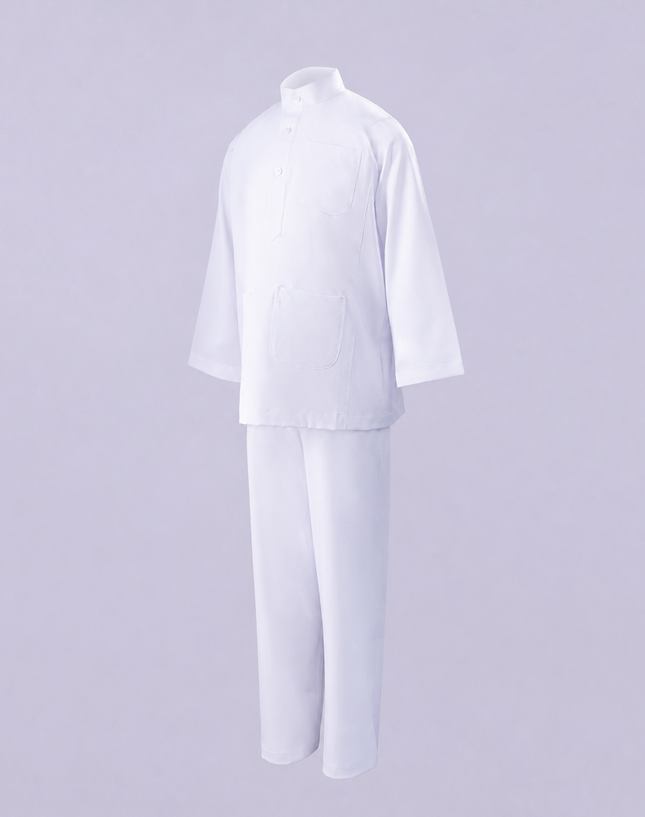 Easy Iron School Baju Melayu Set