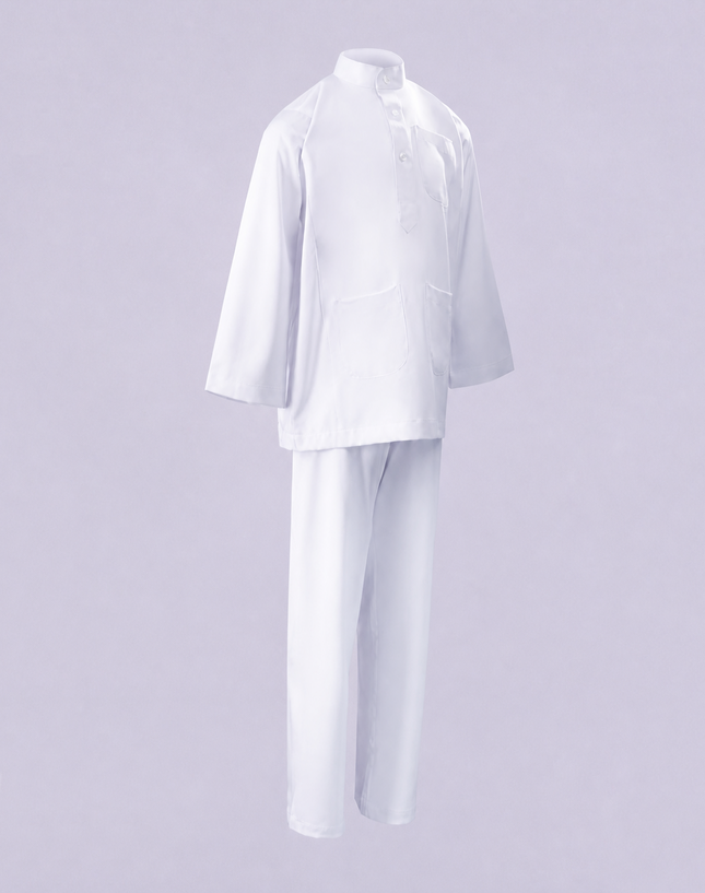 Easy Iron School Baju Melayu Set