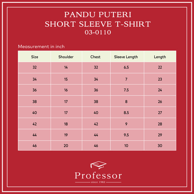 Pandu Puteri Short/ Long Sleeve T-Shirt