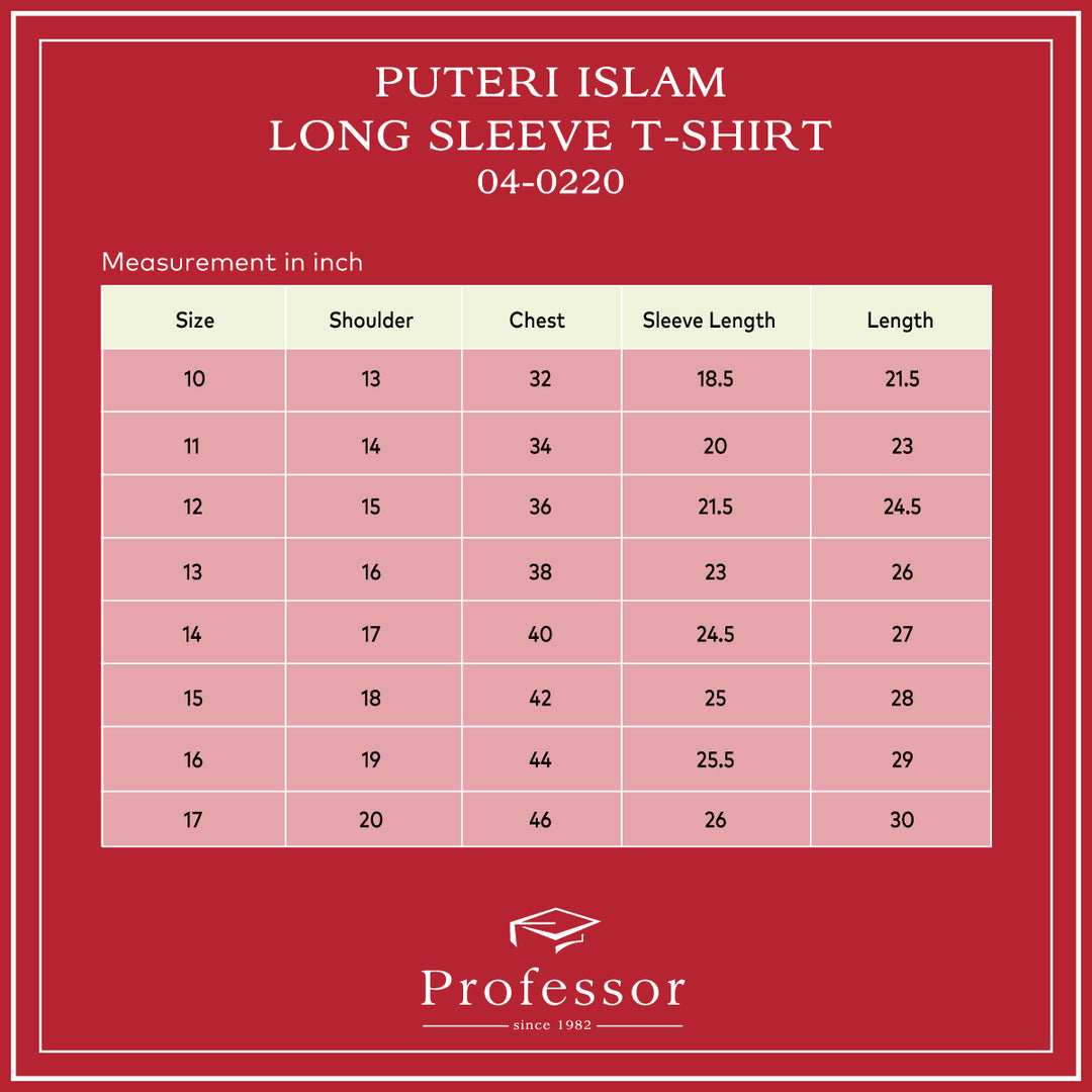 Puteri Islam Long Sleeve T-Shirt