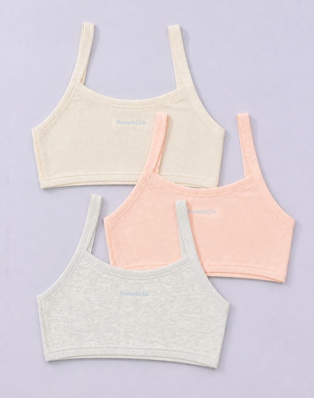Girls Cotton Basic Camisole