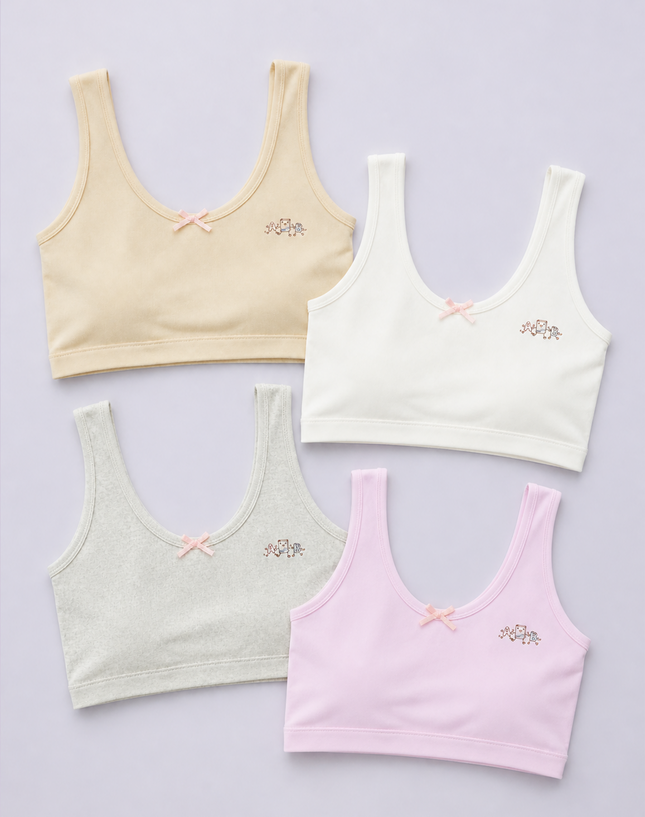 Girls Padded Cotton Camisole