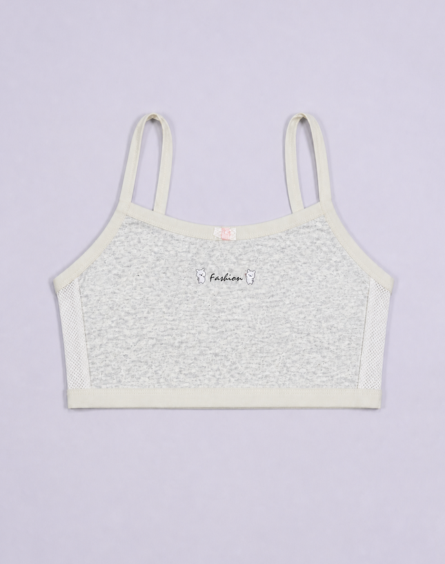 Girls Mesh Cotton Camisole