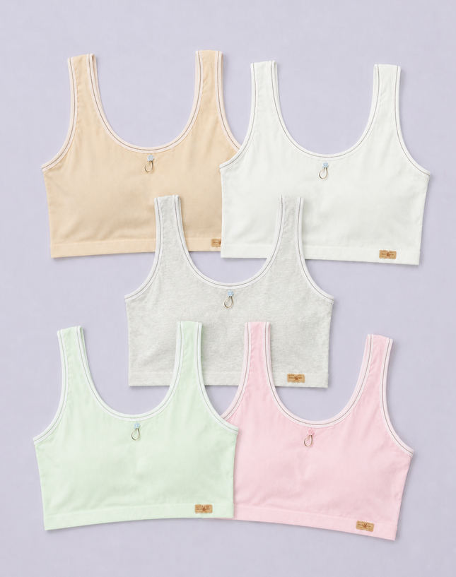 Girls Padded Trim Camisole