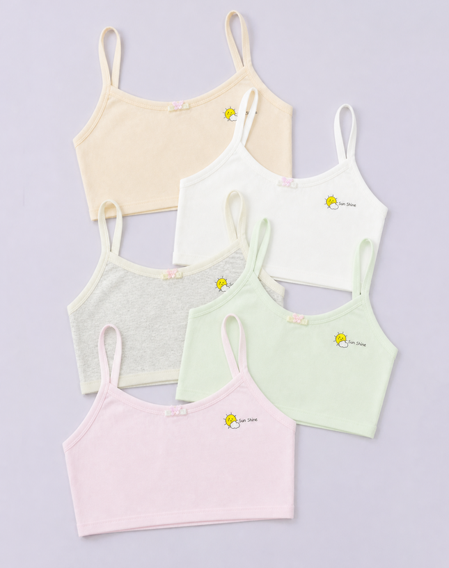 Girls Sunshine Cotton Camisole