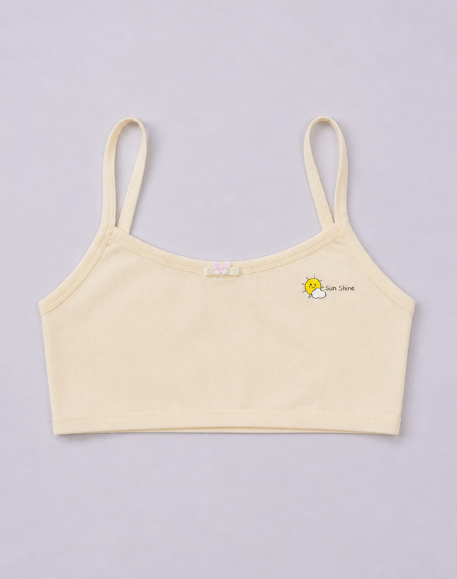 Girls Sunshine Cotton Camisole