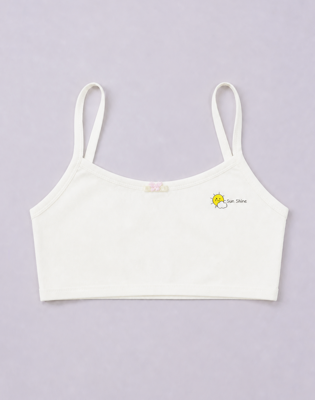 Girls Sunshine Cotton Camisole