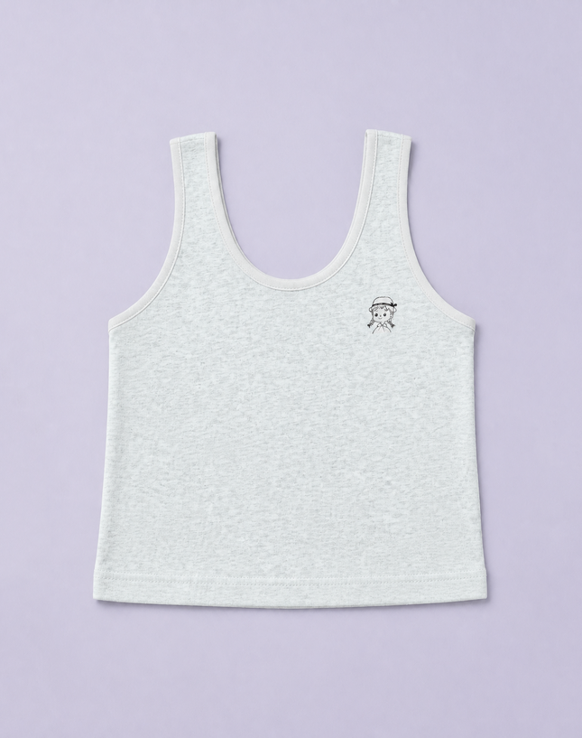 Girls Long Cotton Camisole