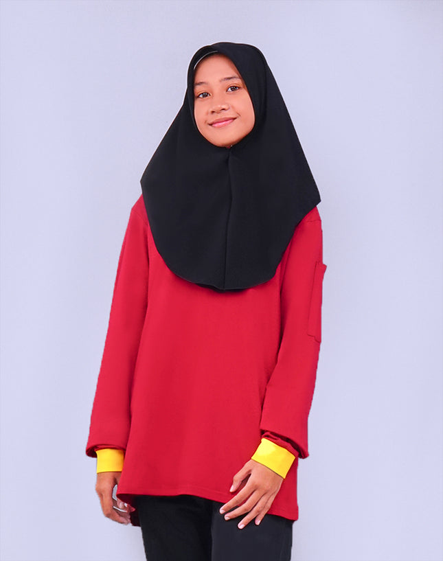 Kadet Remaja Sekolah (KRS) Pemimpin Long Sleeve T-Shirt