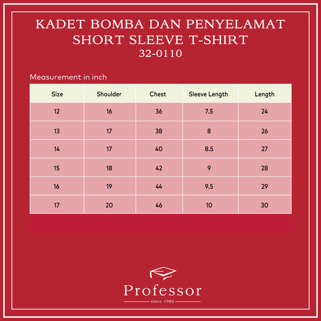 Kadet Bomba dan Penyelamat Short/ Long Sleeve T-Shirt