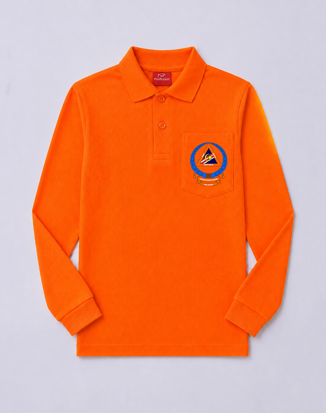 Kadet Angkatan Pertahanan Awam Long Sleeve T-Shirt