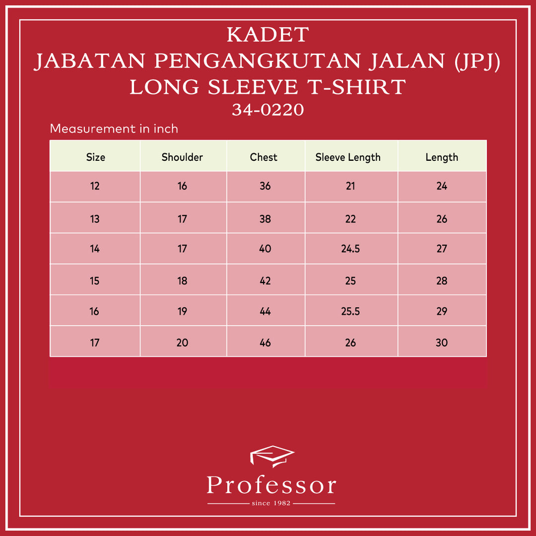 Kadet Jabatan Pengangkutan Jalan Short/ Long Sleeve T-Shirt