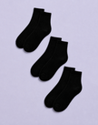 Black School Socks 3-Pair Pack