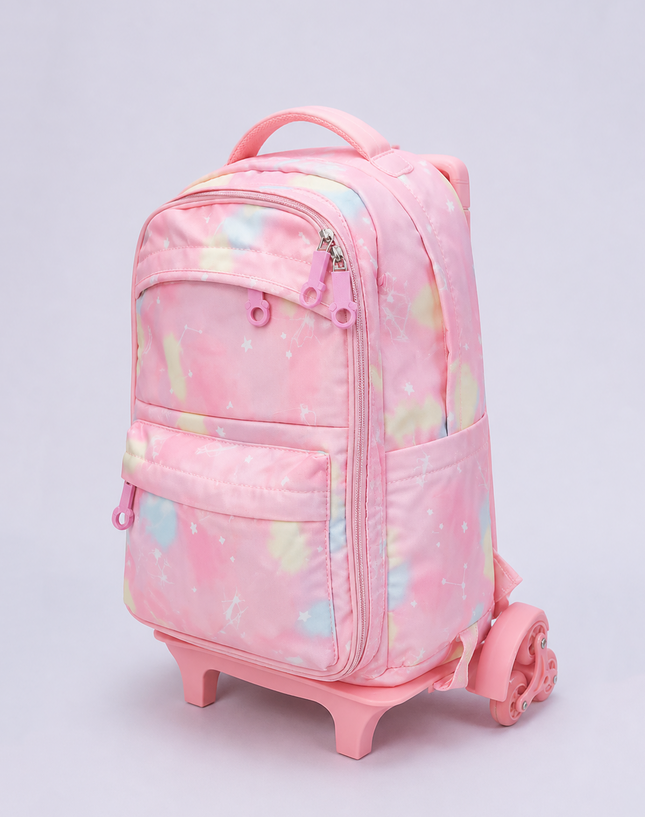 Full Side-Opening Primary School Trolley Bag