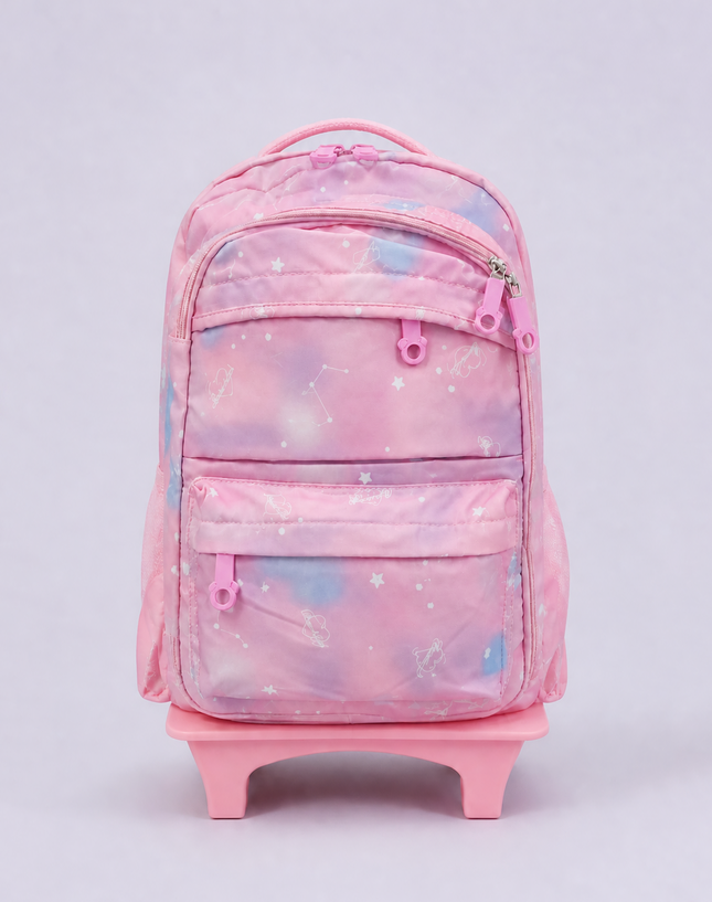 Full Side-Opening Primary School Trolley Bag