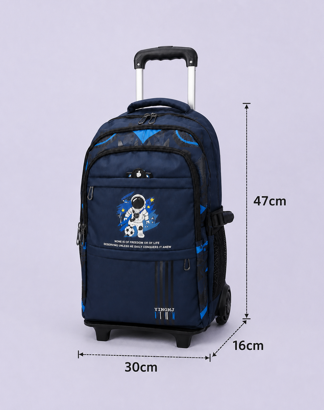 Astronaut Space School Trolley Bag