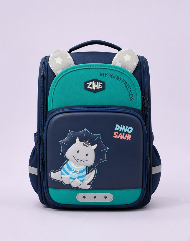 3D Dinosaur School Backpack