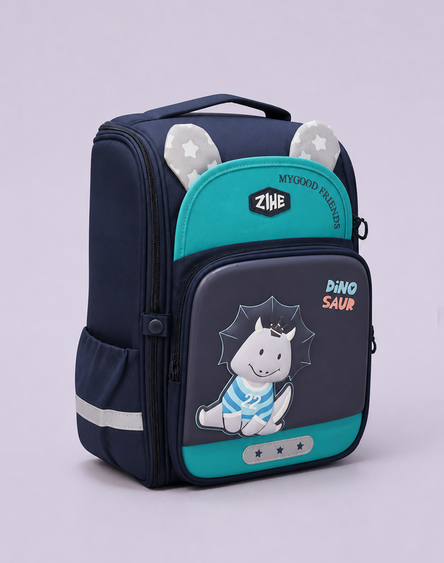 3D Dinosaur School Backpack