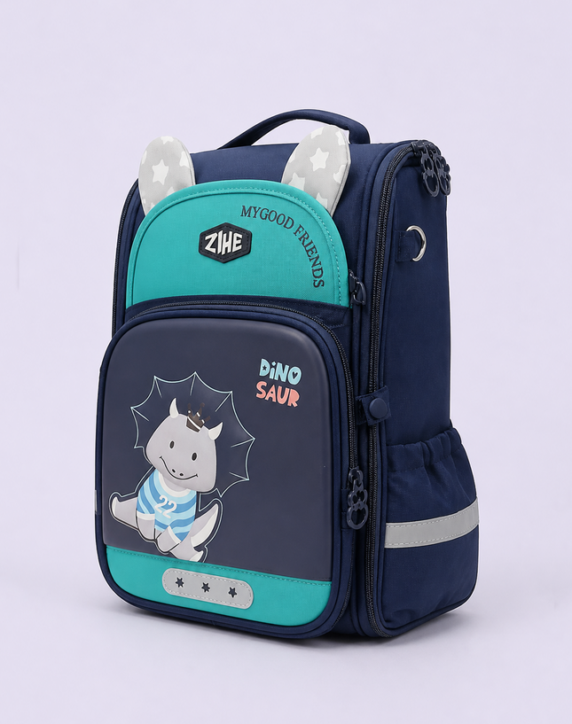 3D Dinosaur School Backpack