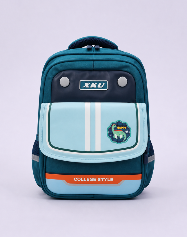 Structured Front Pocket School Backpack