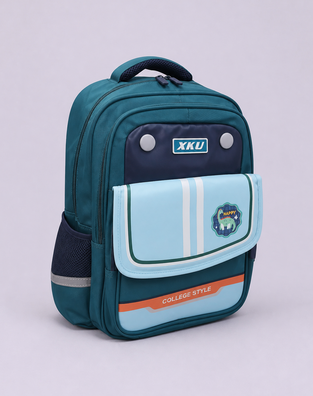 Structured Front Pocket School Backpack