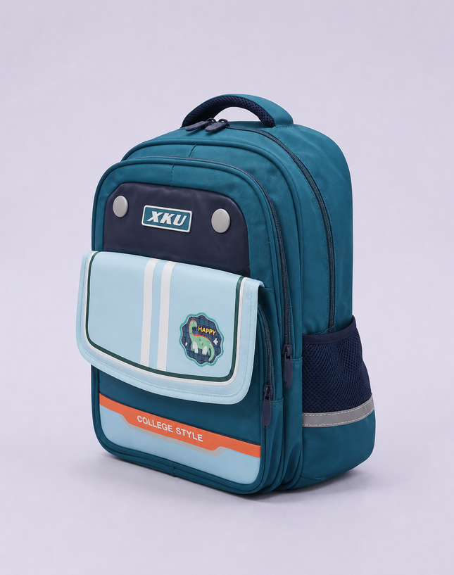 Structured Front Pocket School Backpack