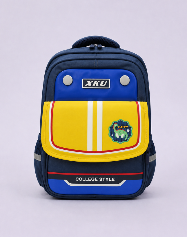 Structured Front Pocket School Backpack
