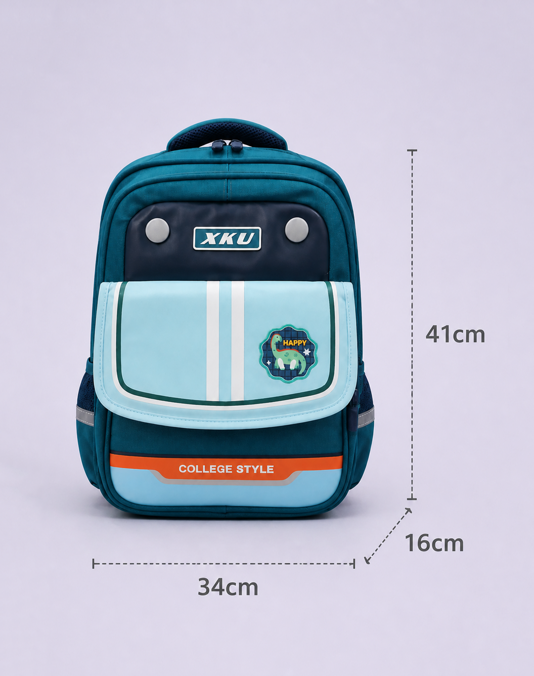 Structured Front Pocket School Backpack