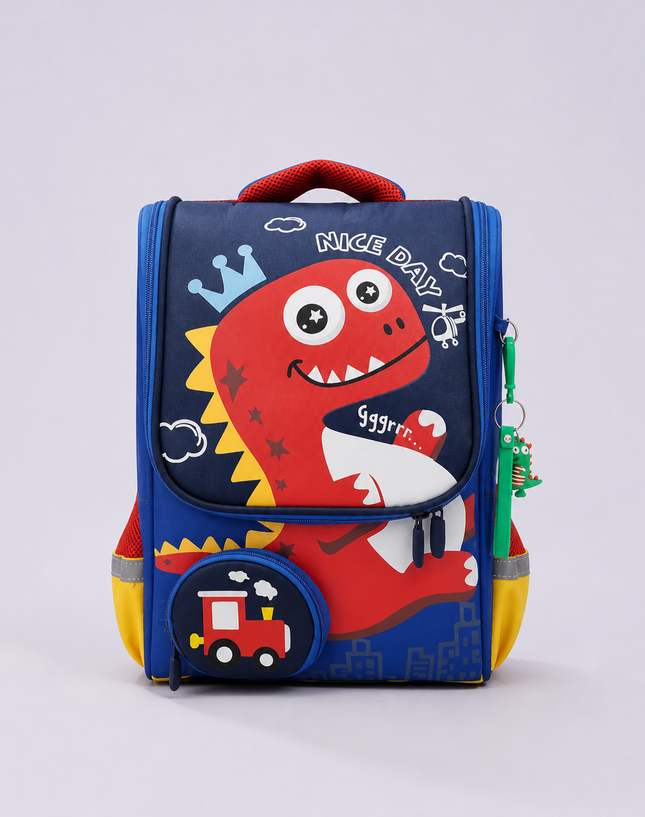Cute Design Front Flap School Backpack