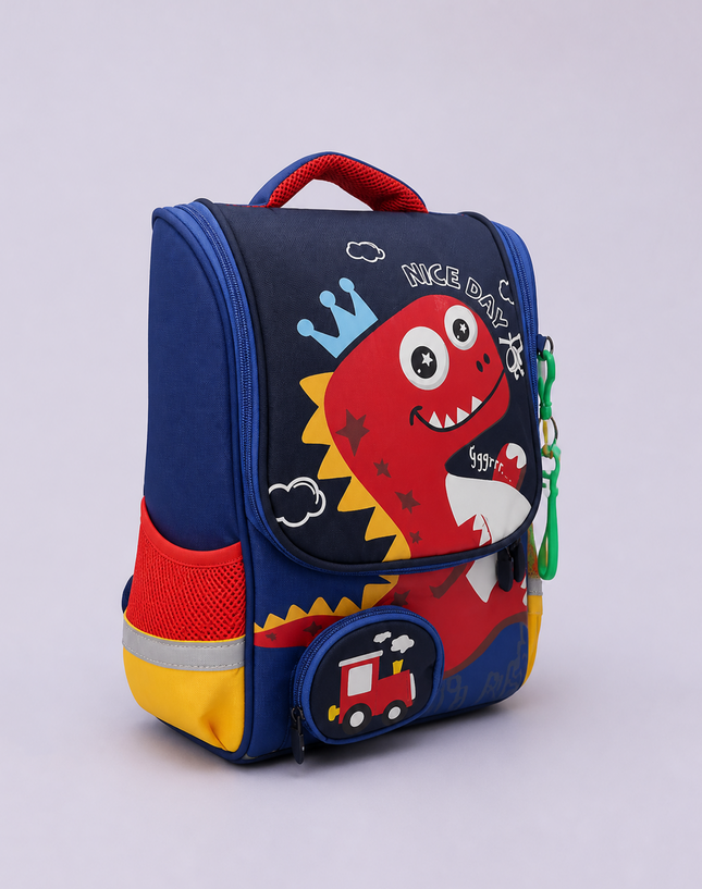Cute Design Front Flap School Backpack