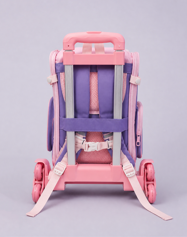 Unicorn Front Flap Primary School Trolley Bag