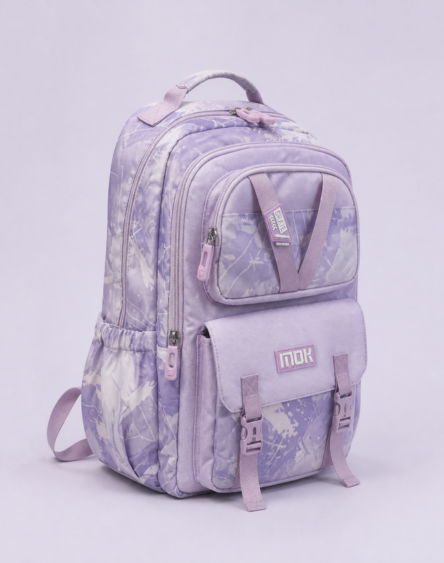 V-Strap Multi-Pocket Primary School Backpack