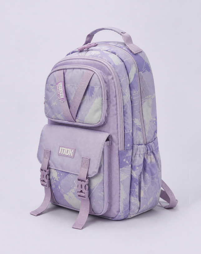 V-Strap Multi-Pocket Primary School Backpack