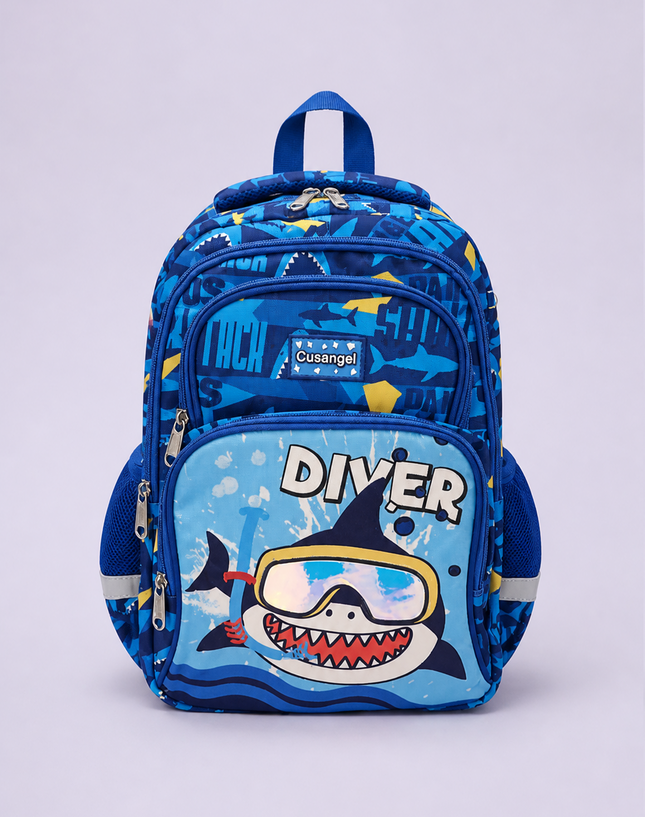 Shark Diver School Backpack