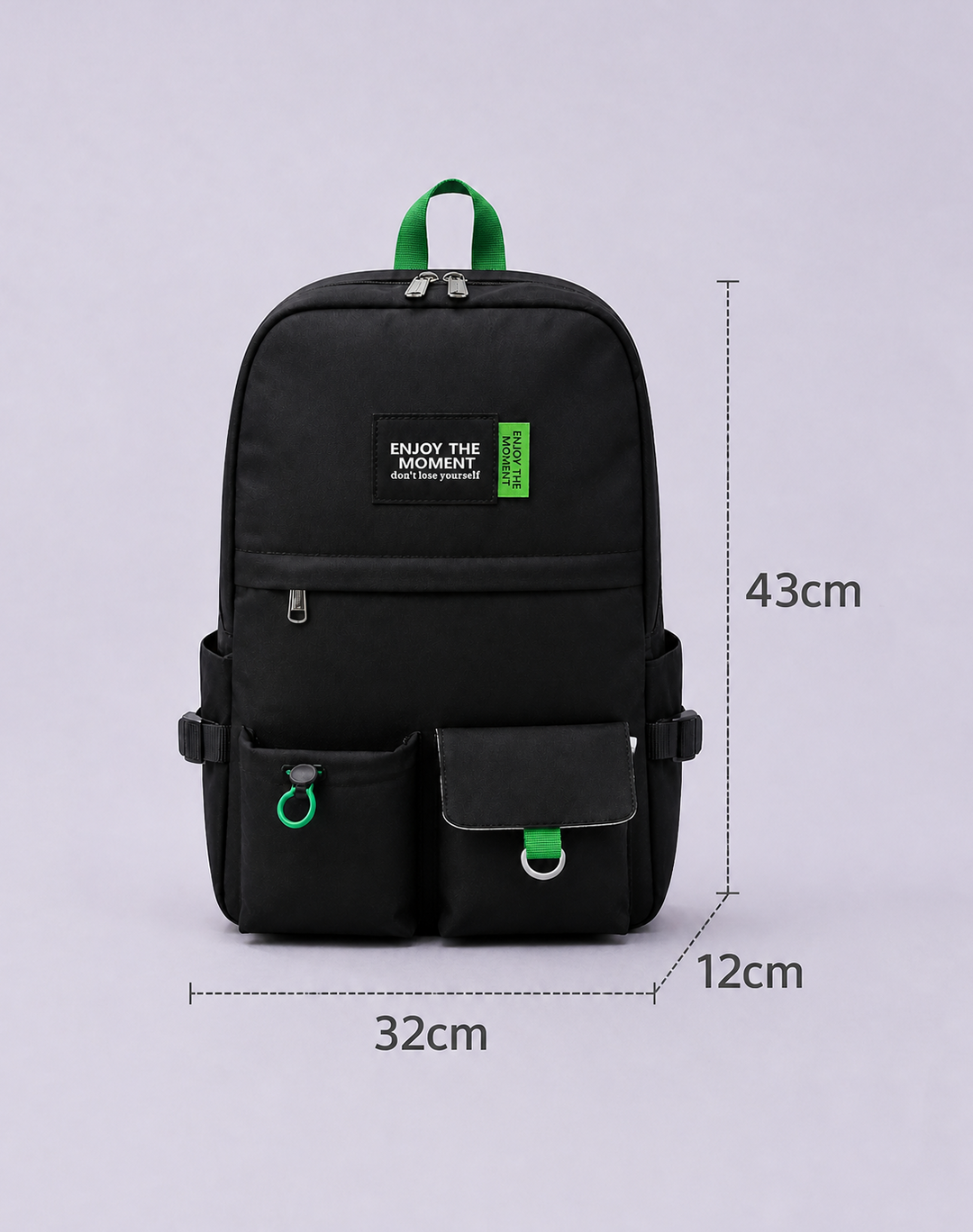 Utility Multi-Pocket School Backpack