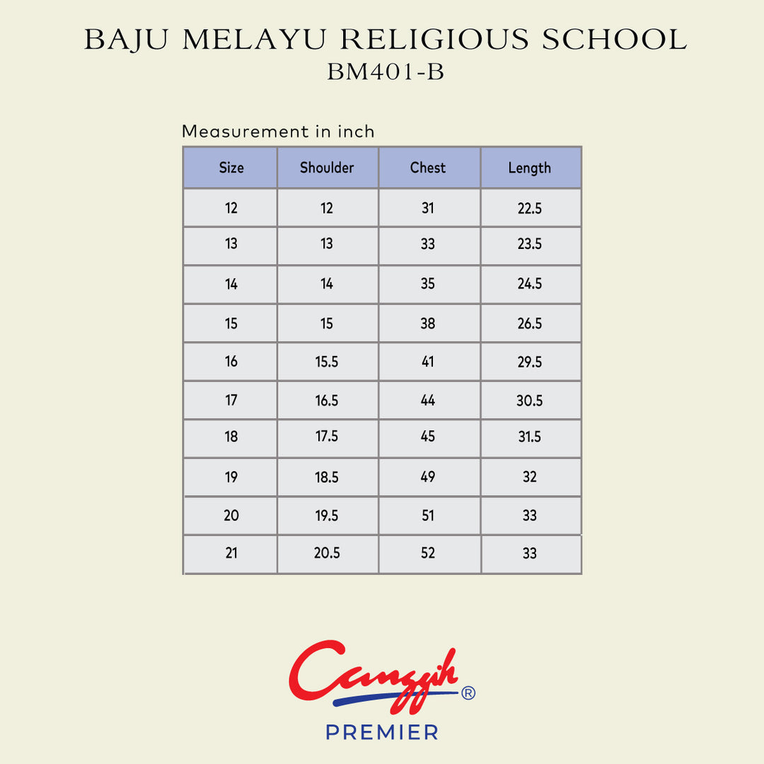 Baju Melayu Religious School