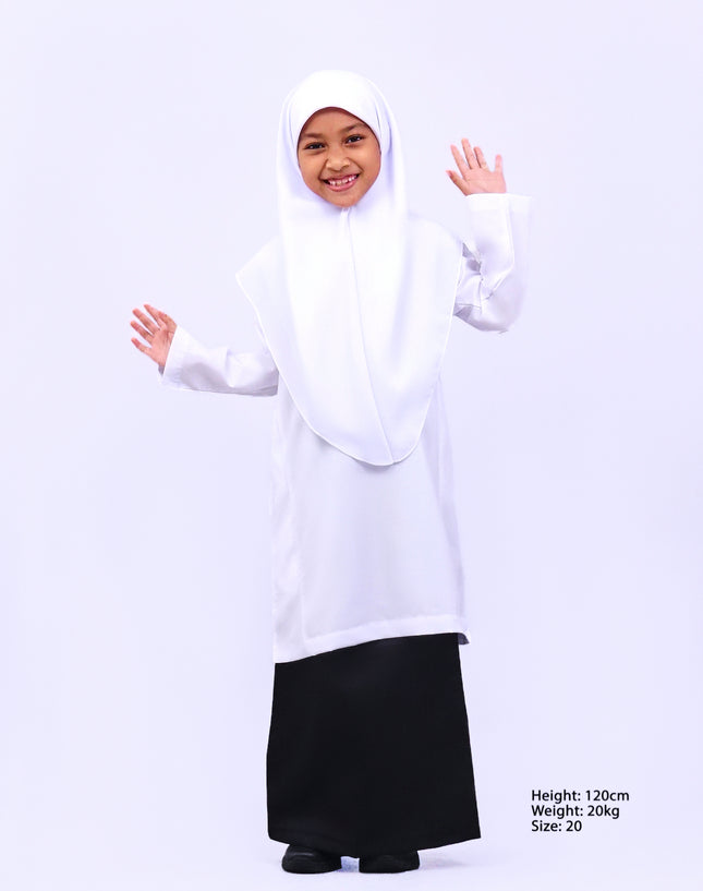 Black School Kain Kurung