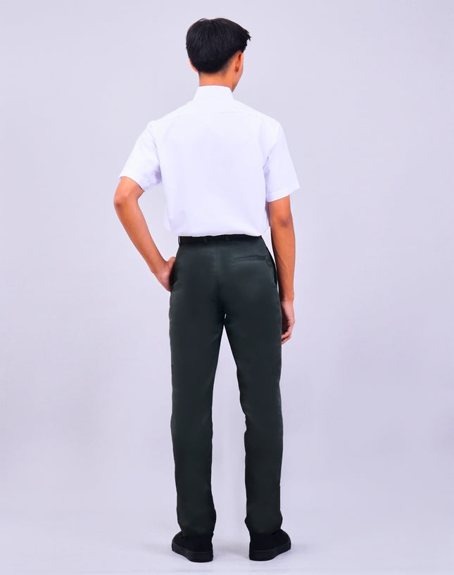 Dark Green Secondary School Long Pants