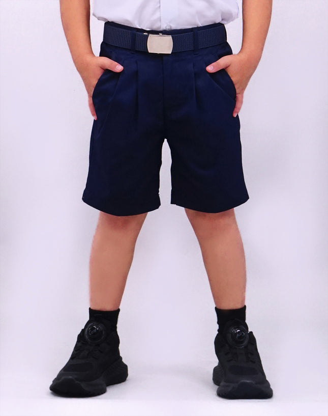 Dark Blue School Short Pants